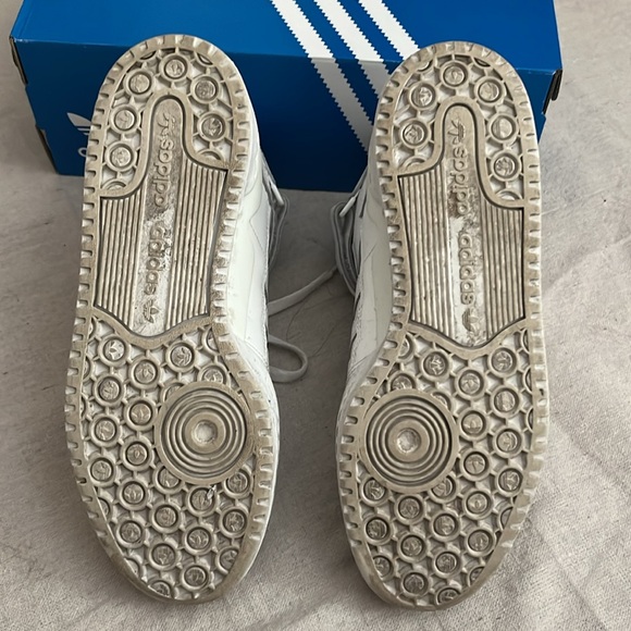 Adidas Mid Forum White Sneaker - Picture 6 of 8